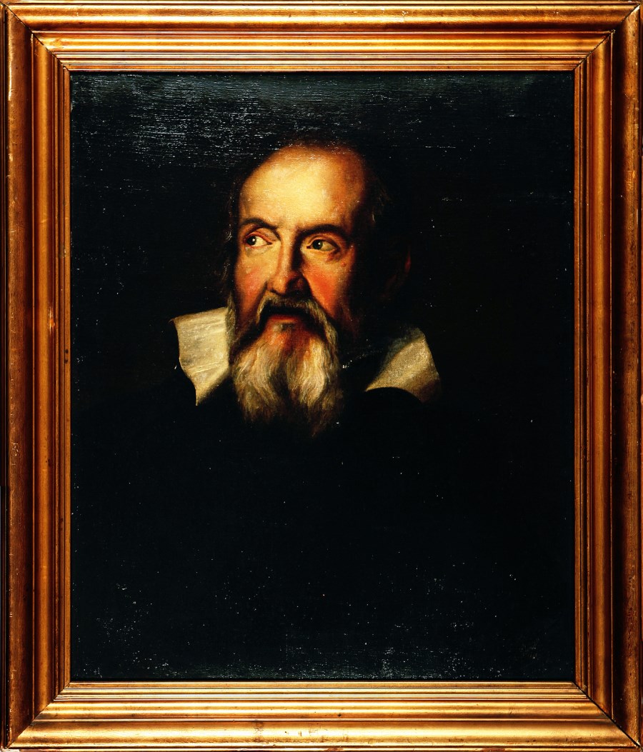 Ritratto di Galilei. (Justus Sustermans)