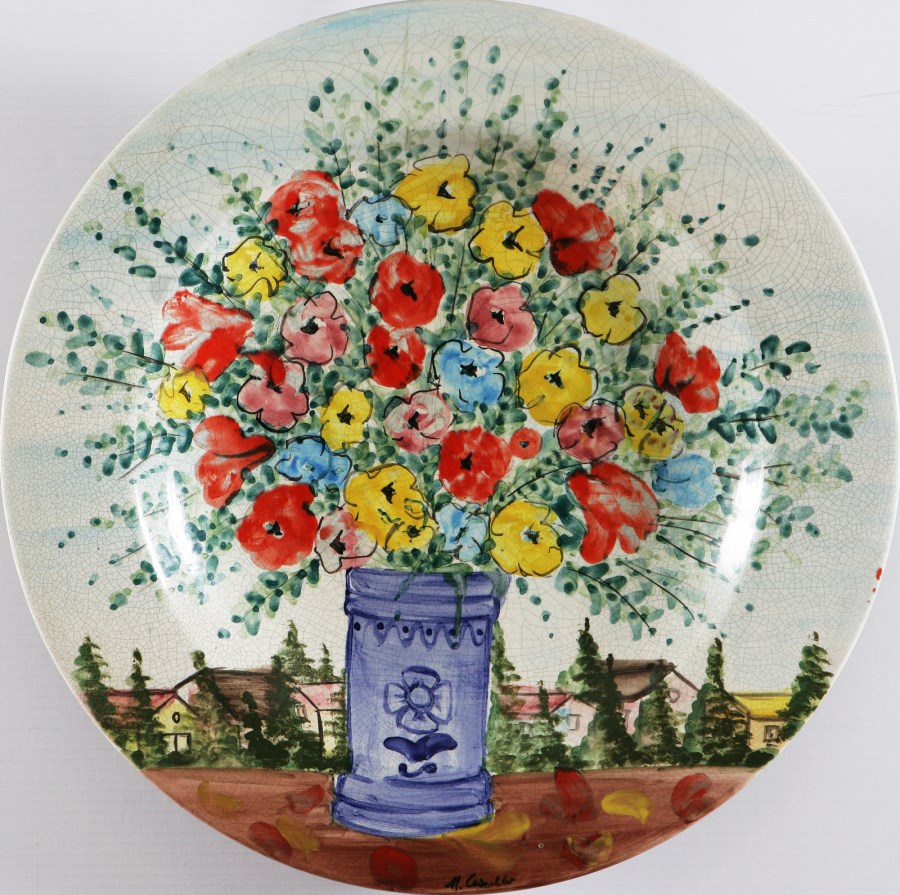 Vaso con fiori di Michele Cascella – Galleria Raffaello