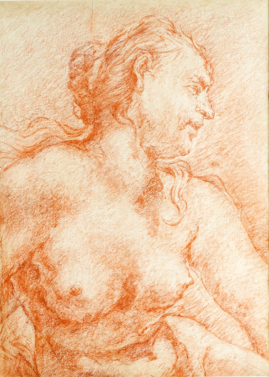 Figura femminile. (Giovanni Battista Tiepolo)