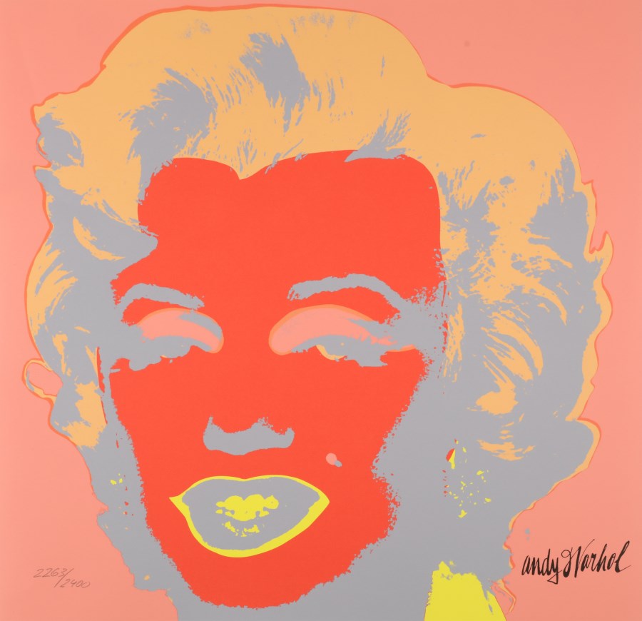 Marilyn Monroe.  (Andy Warhol)