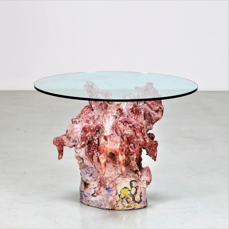 Sculpture coffee table
 (Aligi Sassu)