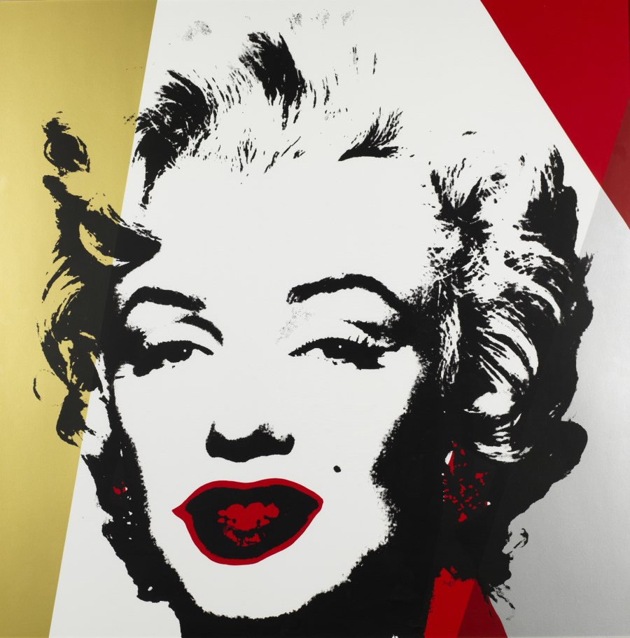 Golden Marilyn 11.37. (Andy Warhol)