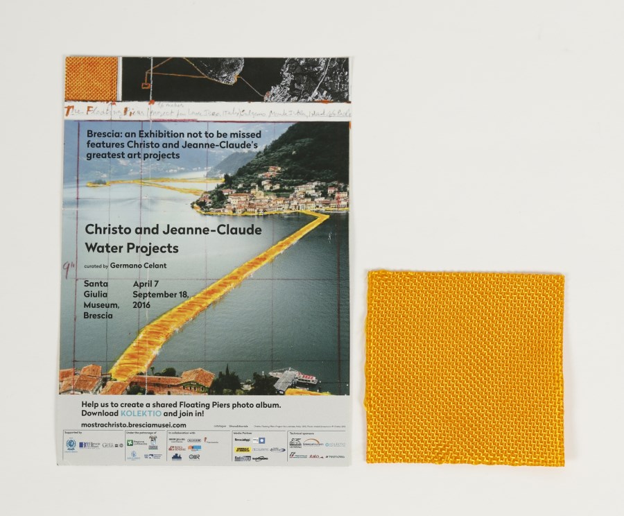 The floating piers. (Christo' (n. 1935) & Jeanne-claude (1935 - 2009) )