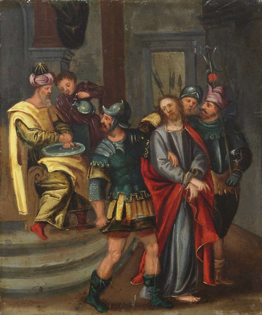 Presentation of Jesus at the temple. ( Artista Nordeuropeo Del XVII Secolo)