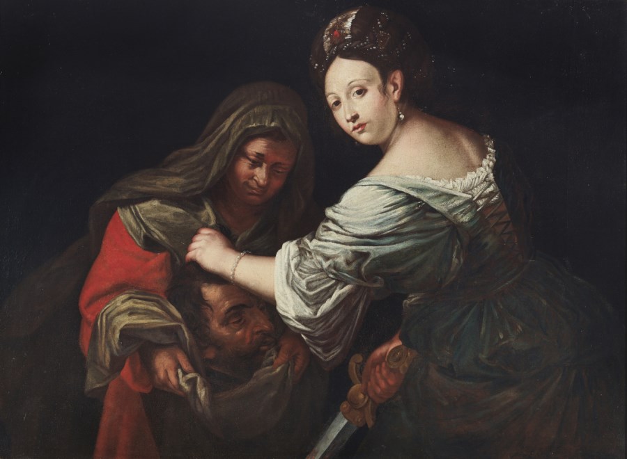 Giuditta e Oloferne. ( Artista Caravaggesco Del XVII Secolo)