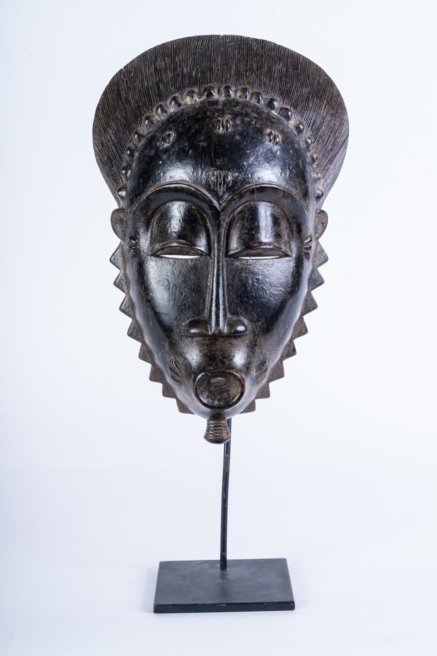 Maschera ritratto mblo, Baule
Costa d'Avorio (Arte Africana )