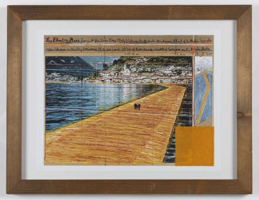 The floating piers. Water project. (Christo' (n. 1935) & Jeanne-claude (1935 - 2009) )