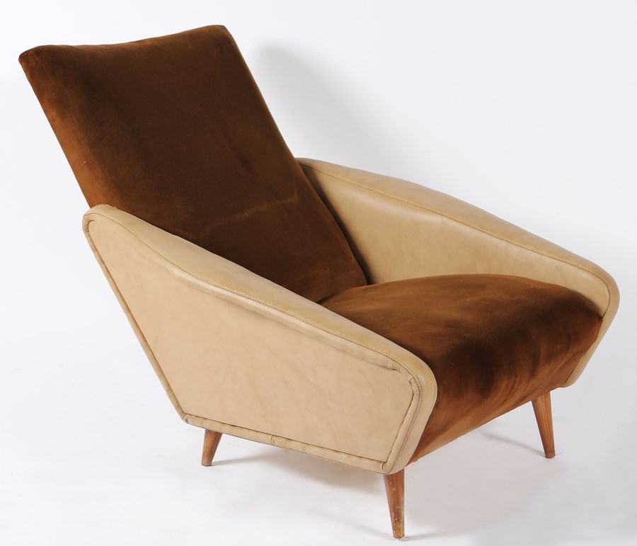 Sold at Auction: Gio Ponti, GIO PONTI (Attr.le), Piccola poltrona