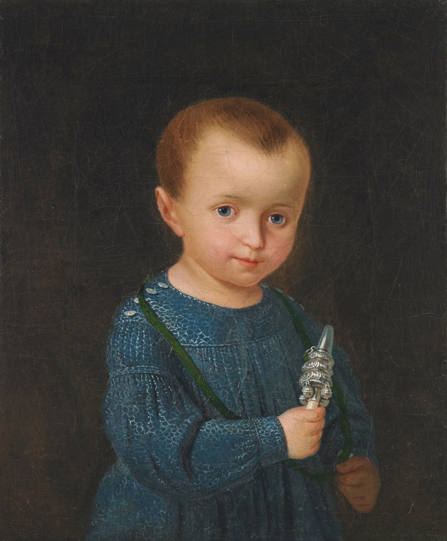 Portrait of a child.  ( Artista Del XIX Secolo)