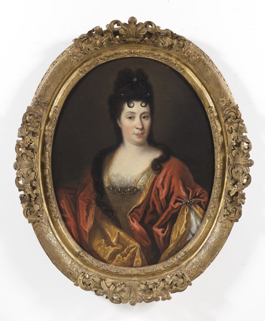 Portrait of a noblewoman. ( Artista Francese Del XVIII Secolo)
