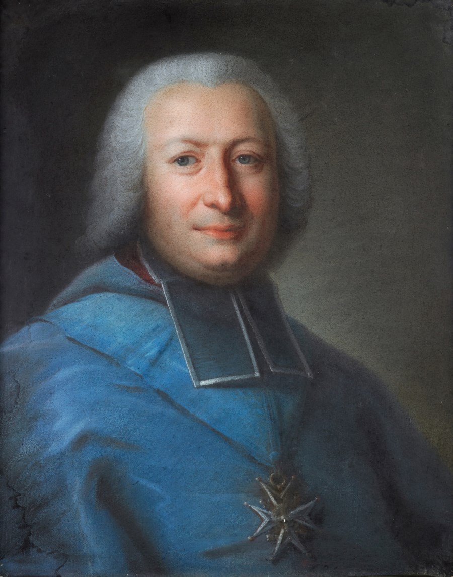 Portrait of a prelate.  ( Artista Francese Del XVIII Secolo)