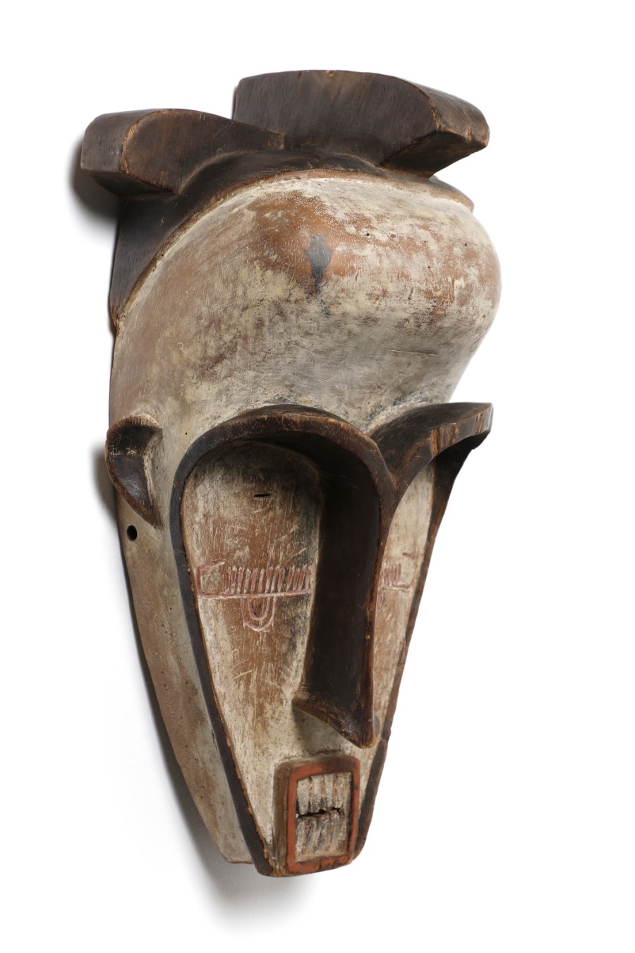 Arte africana : Maschera di scimmia, ChokweAngola - Asta ASTA 302 -  NATURALIA E MIRABILIA - Associazione Nazionale - Case d