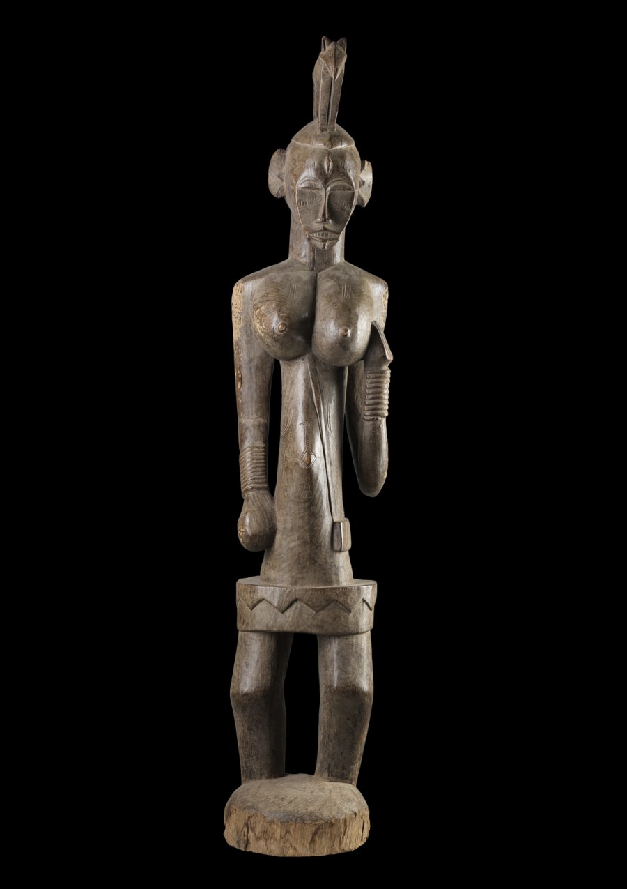 Grande figura femminile pombia, Senufo
Costa d'Avorio (Arte Africana )