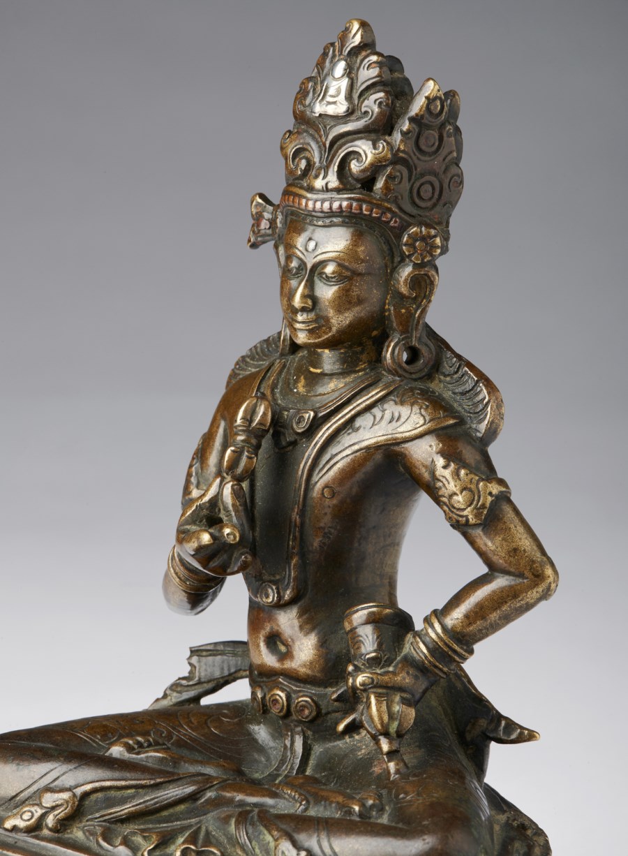 A bronze figure of Vajrasattva Tibet, 12th-13th century