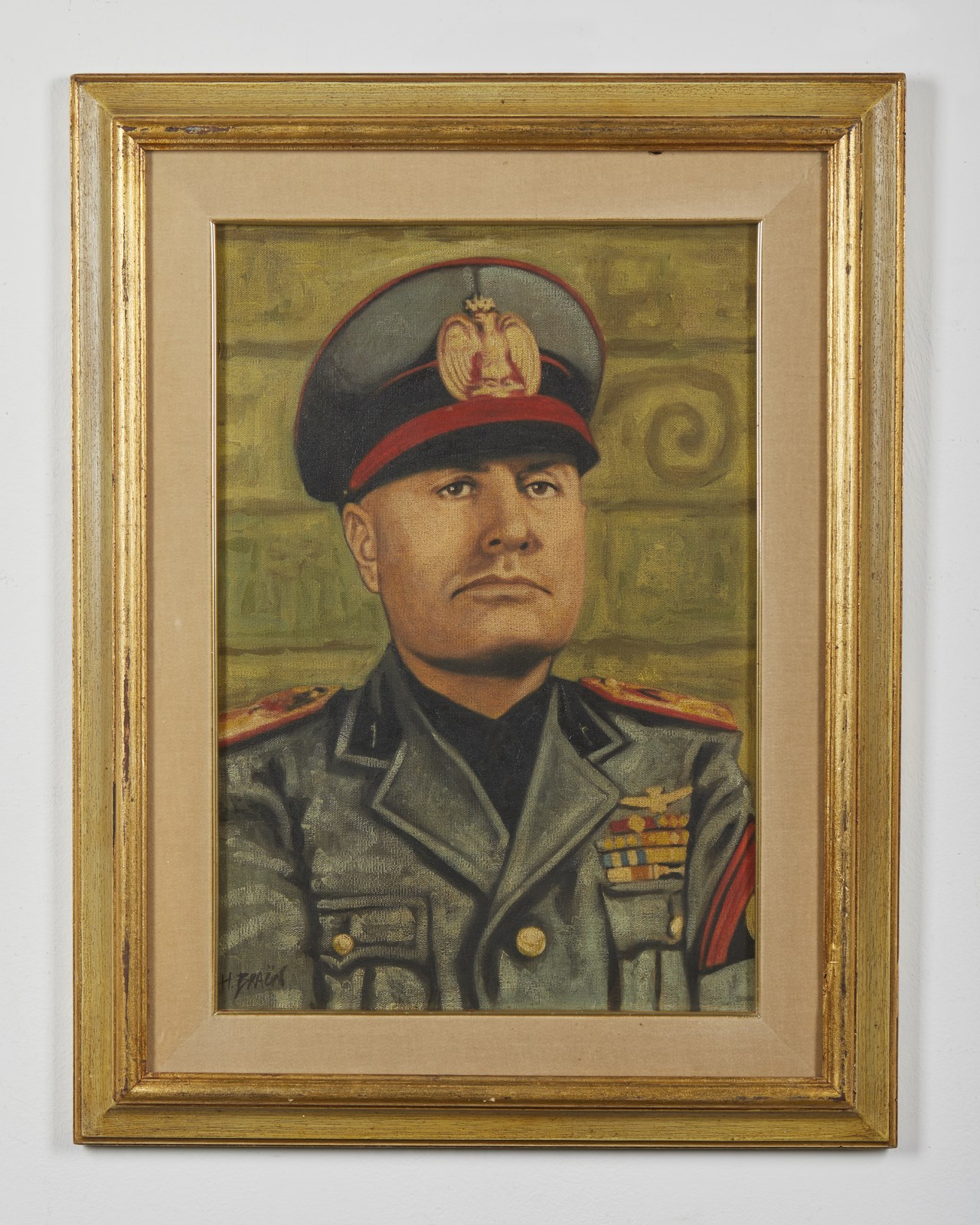 ritratto di Benito Mussolini scultura, 1932 - 1932