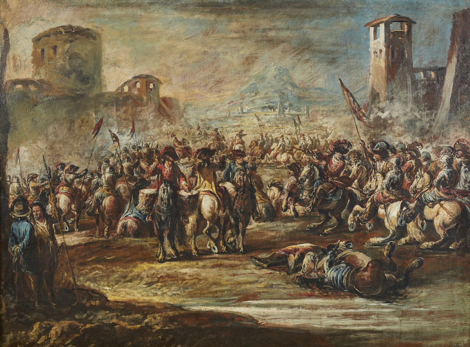 Scena di battaglia (Francesco Simonini)