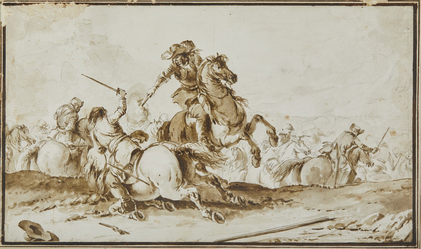 Schermaglia di cavalleria (Francesco Simonini)