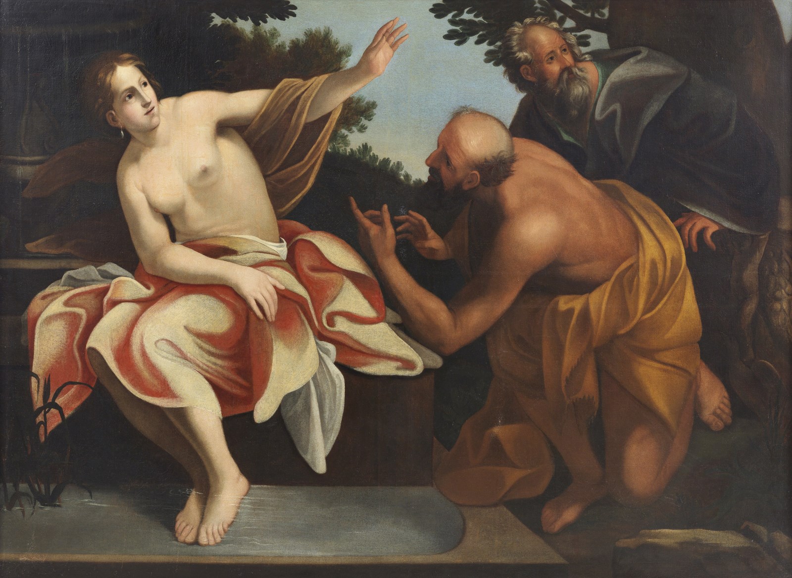 Susanna and the elders ( Artista Del XVII Secolo)