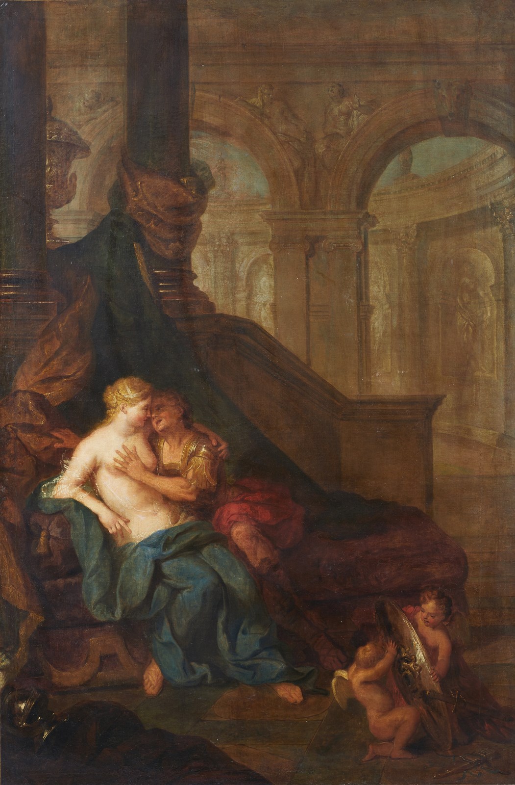 Rinaldo e Armida ( Artista Francese Del XVIII Secolo)