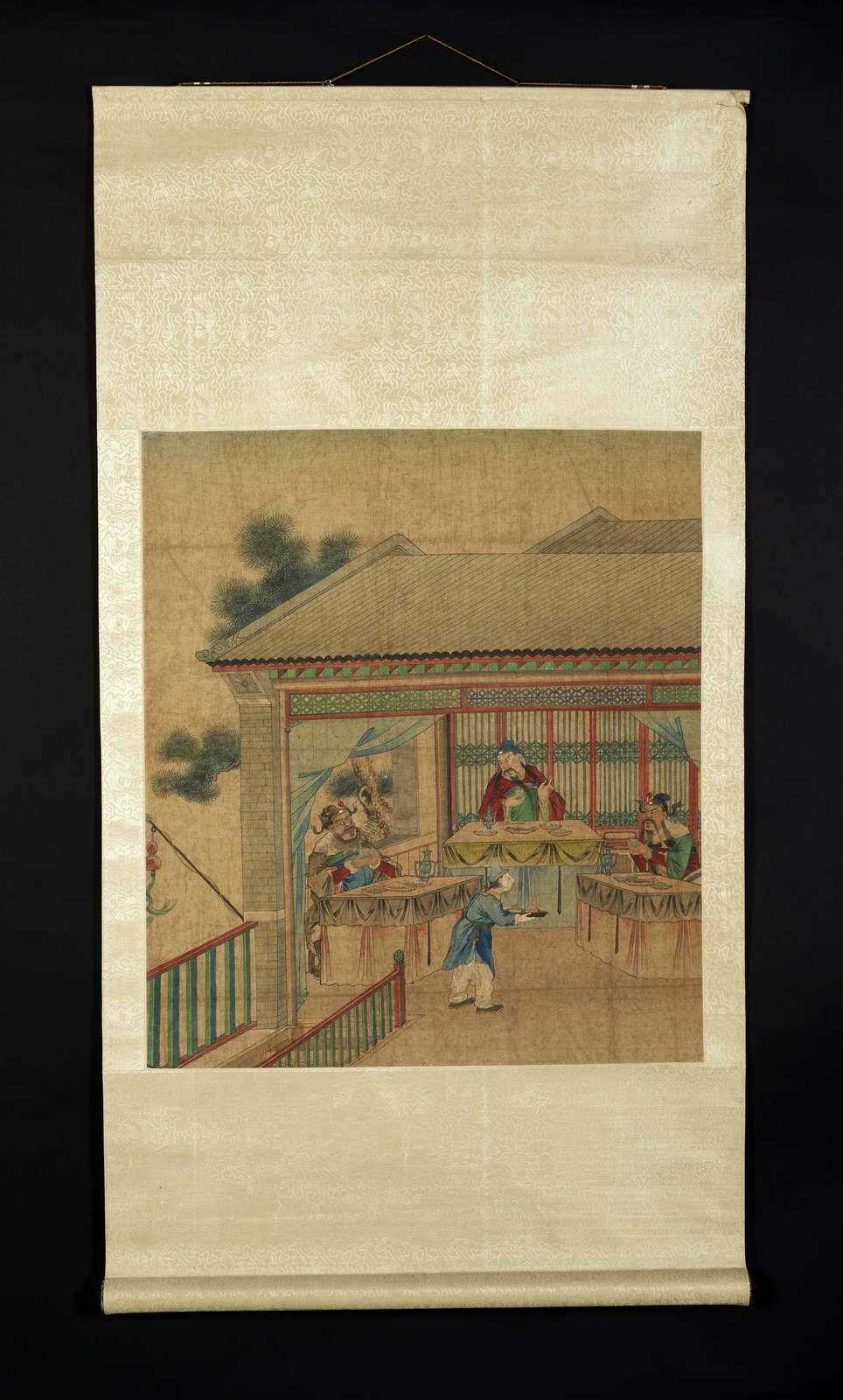 Scena di banchetto
Cina, dinastia Qing, XIX secolo  (Arte Cinese )