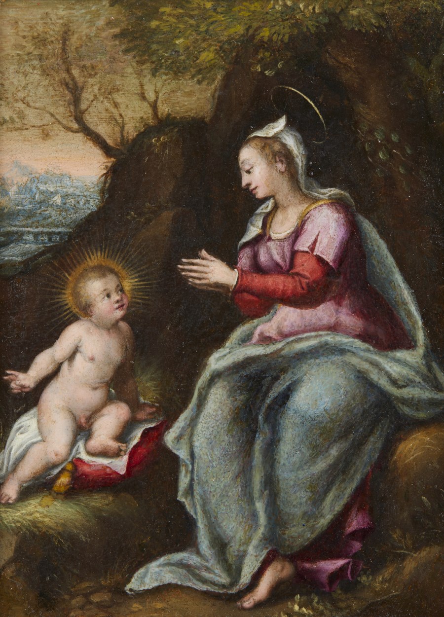 Attribuito a. Madonna della Ghiara (Dionisio Calvaert)