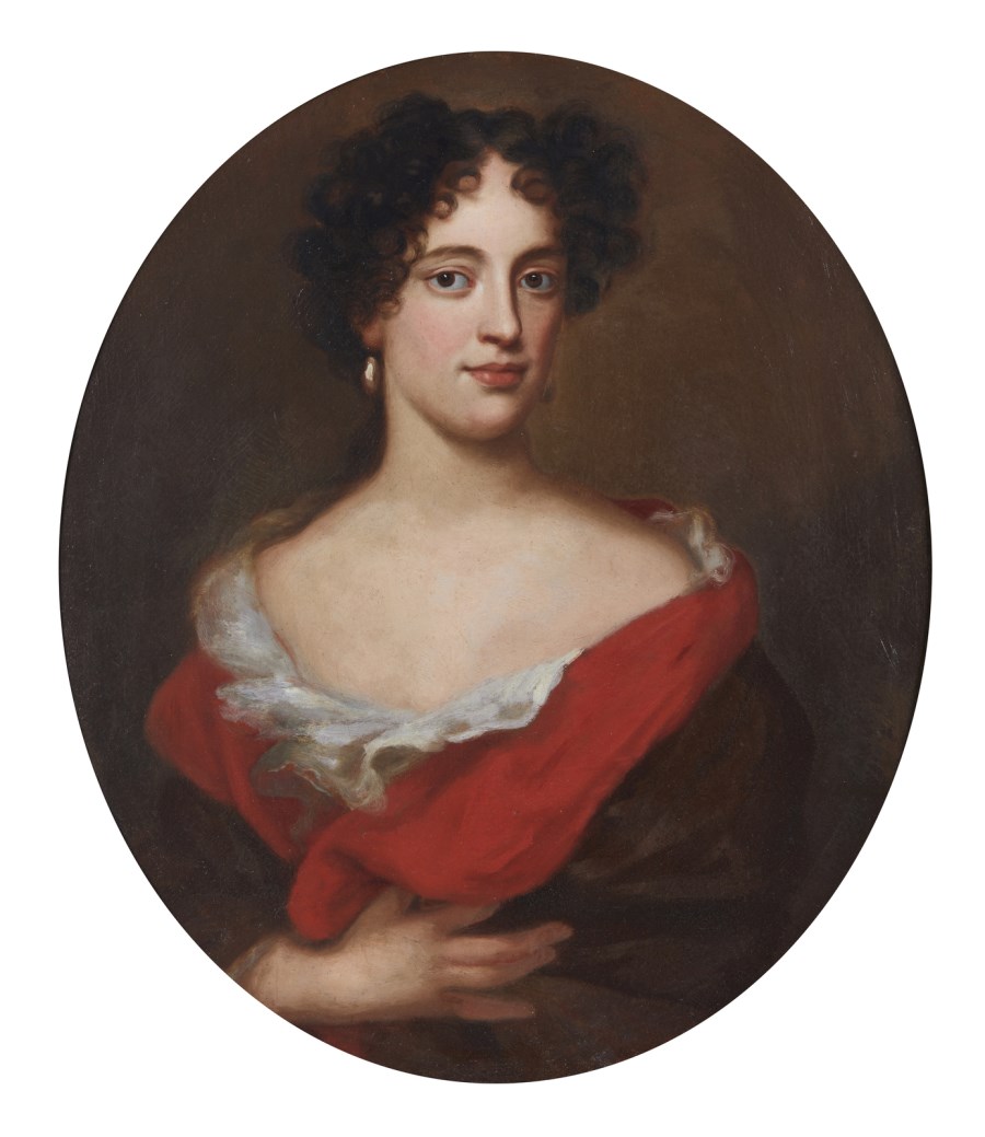 Ritratto di dama dallo scialle rosso (Jacob Ferdinand Voet)
