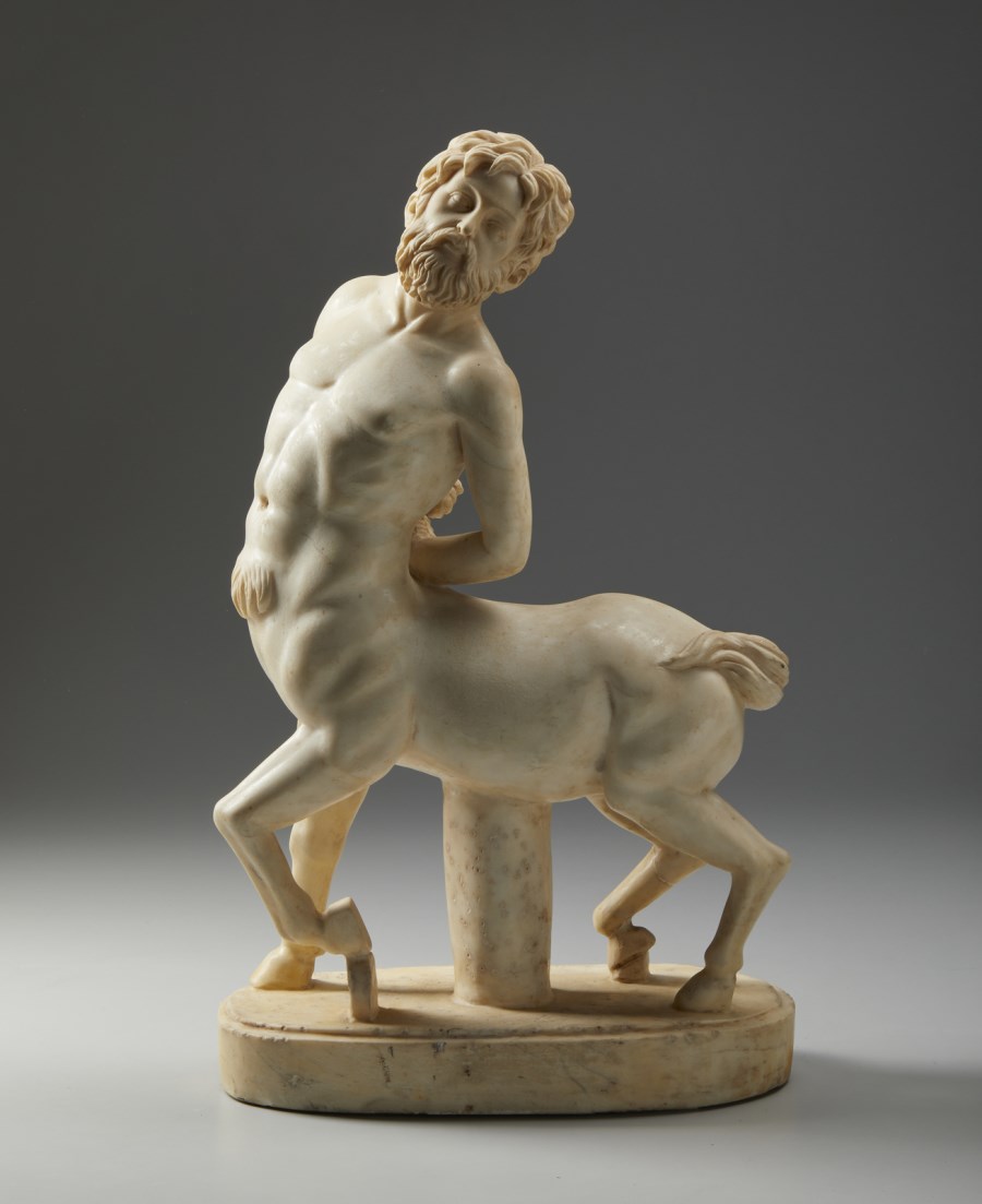 Scultura in marmo raffigurante un Centauro 'Furietti'  ( Scultore Italiano Del XIX Secolo)