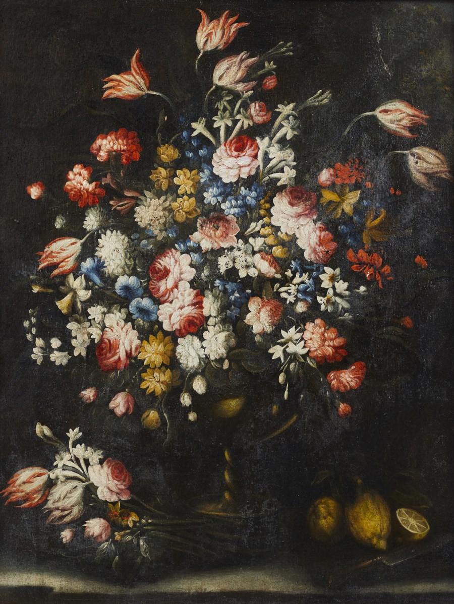 Natura morta di fiori ( Artista Del XVII Secolo)