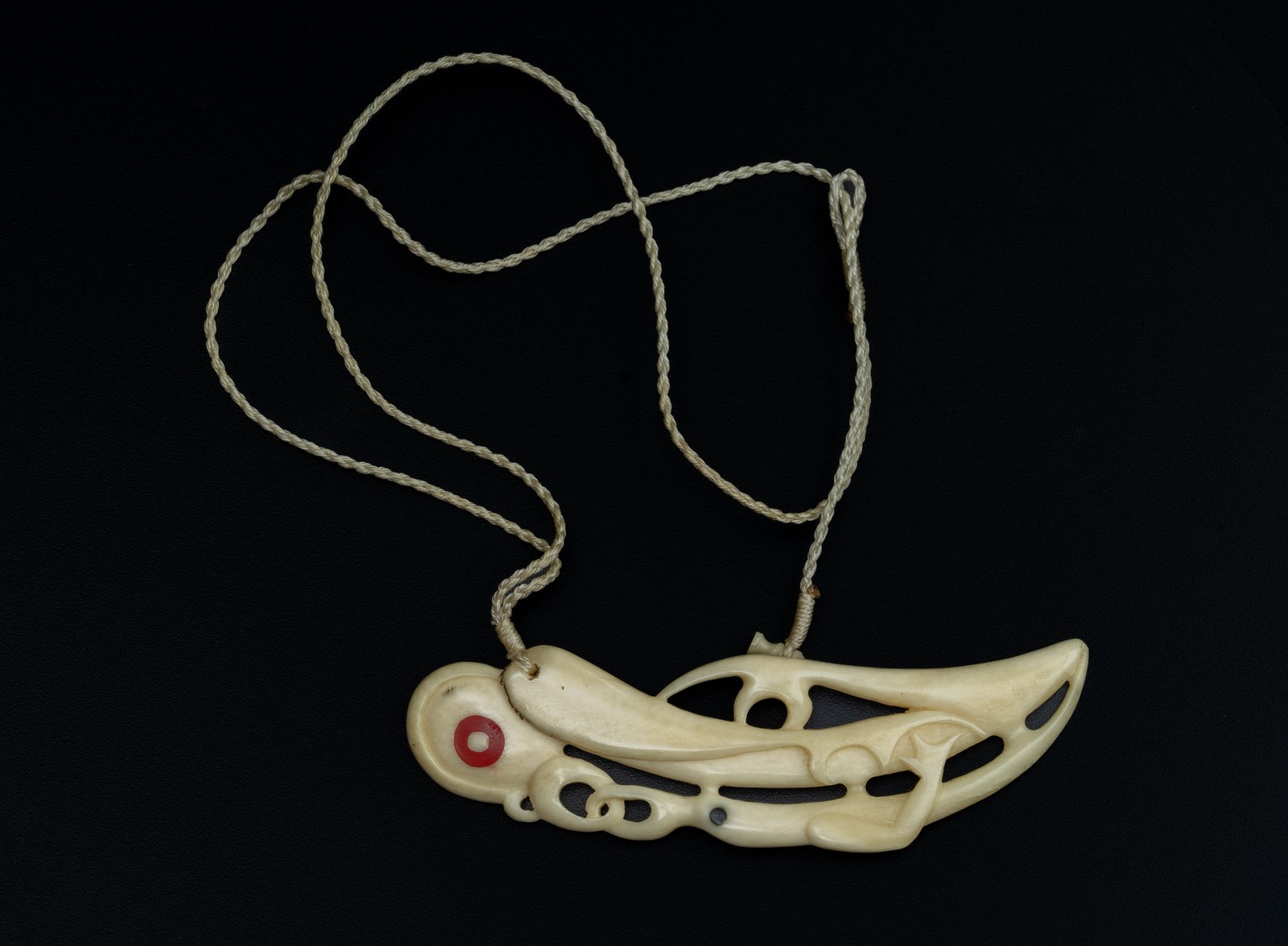 Hand Carved Bone Family Koru Necklace - Etsy