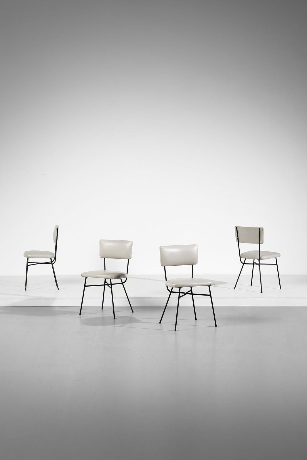 Four Elettra chairs for Arflex (Bbpr Gruppo)