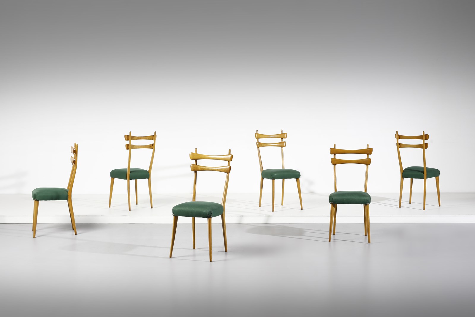 Six chairs (Manifattura Italiana  )