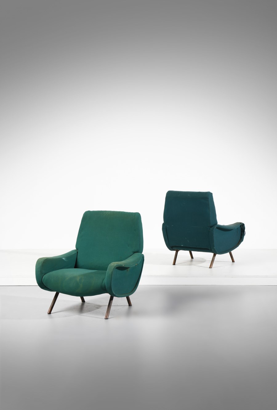 Pair of Lady armchairs for Arflex (Marco Zanuso)