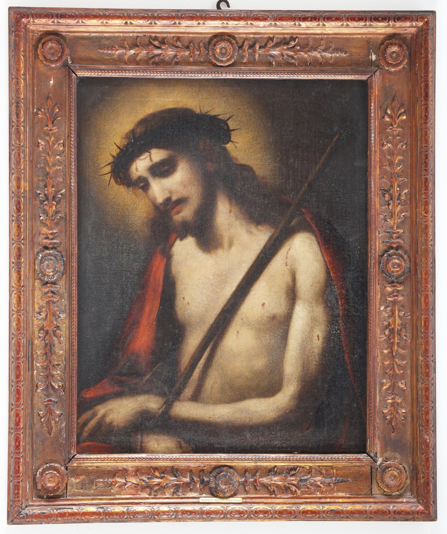 Cristo incoronato di spine. ( Artista Lombardo Del XVII Secolo)