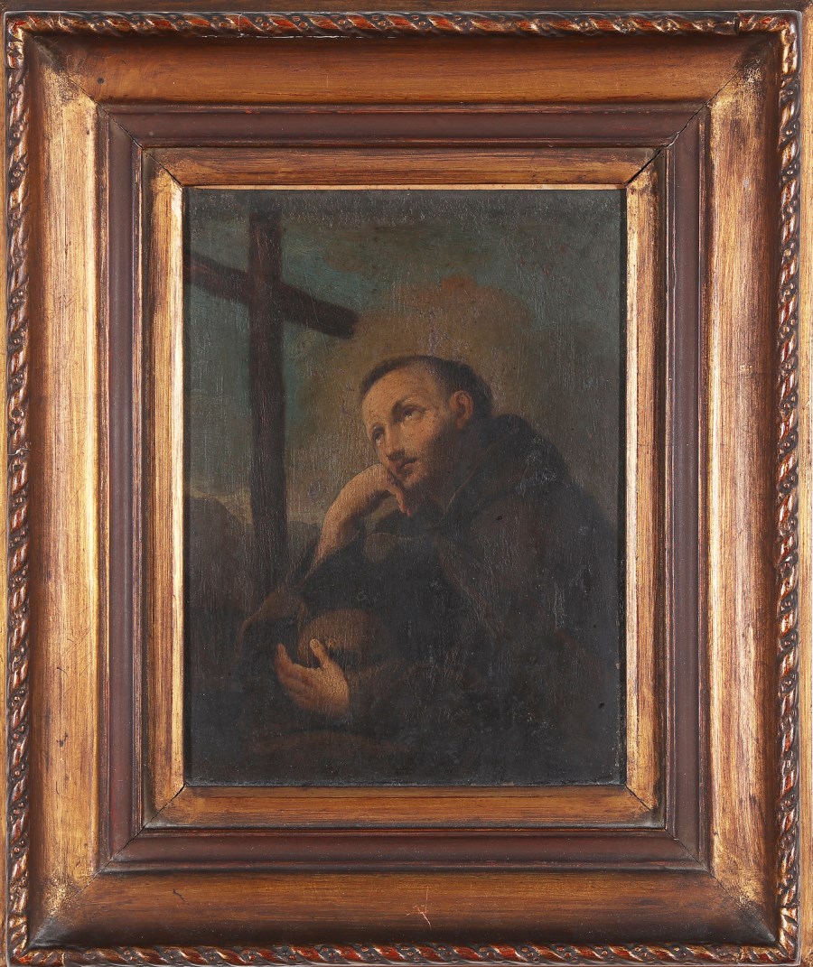 San Francesco.  ( Artista Italiano Del XVII Secolo)